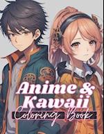 Anime & Kawaii Coloring Book