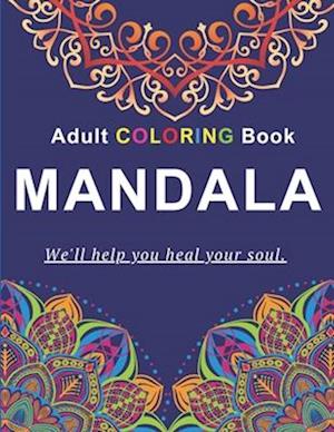 Mandalas Adult Coloring Book