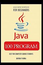 100 JAVA PROGRAM EXAMPLES | BEST FOR BEGINNERS | JAVA PROGRAMMING BOOK 