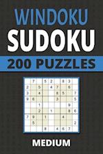 Windoku Sudoku: 200 Easy Puzzles For Kids, Teens, Adults, Seniors 