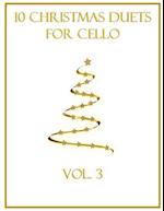 10 Christmas Duets for Cello: Volume 3 