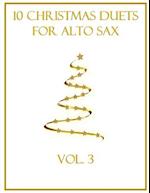 10 Christmas Duets for Alto Sax: Volume 3 