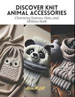 Discover Knit Animal Accessories: Charming Scarves, Hats, and Mittens Book 