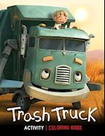 Trash.Truck Coloring B ook: 100+ High Quality Images, Amazing Coloring Book For Kids 