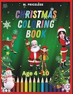 KIDS ColorinG Book for Christmas : Happy Coloring in Happy Holiday 