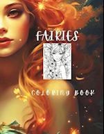 Beautiful Fairies Coloring Book 