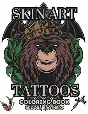 Skin Art Tattoos: "Beyond the Needle: Skin Art Tattoos Coloring Extravaganza"