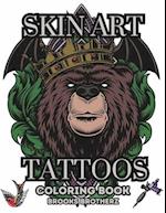 Skin Art Tattoos: "Beyond the Needle: Skin Art Tattoos Coloring Extravaganza" 