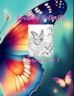 Beautiful Butterfly Coloring Book 2 