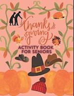 Thanksgiving Activity Book For Seniors 