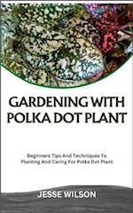 GARDENING WITH POLKA DOT PLANT: Beginners Tips And Techniques To Planting And Caring For Polka Dot Plant 