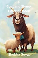 A Goat and Sheep Coloring Book