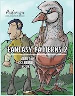 Pastanaga Coloring Books : Fantasy patterns 2 