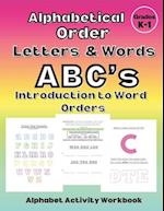 Alphabetical Order Letters & Words