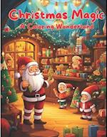 Christmas Magic: A Coloring Wonderland: Colorful Christmas Cheer: A Holiday Coloring Book Coloring Christmas Dreams 