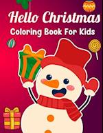 Happy Christmas Coloring Book For Kids