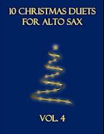 10 Christmas Duets for Alto Sax: Volume 4 