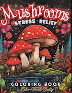 Mushrooms Coloring Book