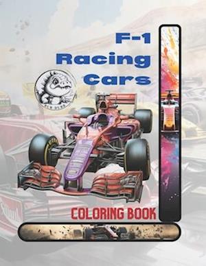 F-1 Racing Cars: Coloring Book