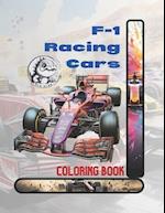 F-1 Racing Cars: Coloring Book 