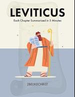Leviticus - In 5 Minutes : A 5 Minute Bible Study Through Each Chapter of Leviticus 