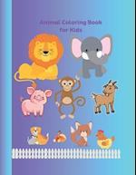 Animal Coloring Book for Kids 