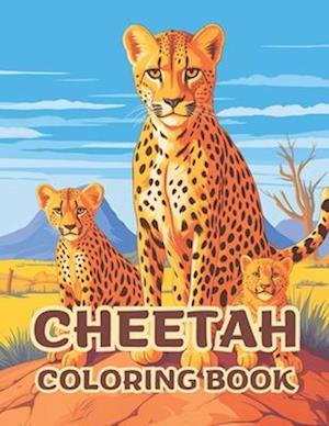 Cheetah Coloring Book For Kids: Unleash Wild Creativity With Spotted Speedsters