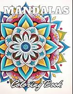 Flower Mandalas Coloring Book: 100+ Unique and Beautiful Designs 