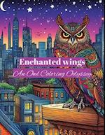 Enchanted Wings: An Owl Coloring Odyssey 