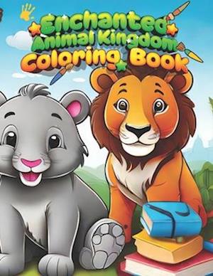 Coloring Book For Kids: Enchanted Animal Kingdom Coloring Book | Fun Coloring Book For Boys & Girls 1-7: The Fantastic Animal Coloring Fiesta