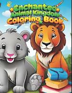 Coloring Book For Kids: Enchanted Animal Kingdom Coloring Book | Fun Coloring Book For Boys & Girls 1-7: The Fantastic Animal Coloring Fiesta 