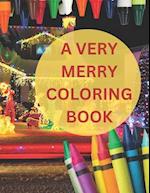 A Very Merry Coloring Book