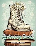 Relaxing Boots Coloring Book