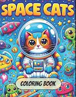 Space Cats: Coloring Book 