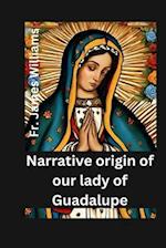 Narrative origin for our lady of Guadalupe: the life and story of the miracolous holy mother of civilization, divine mercy and love, with her appariti