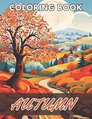 Autumn Coloring Pages for Adults