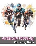 American Football Coloring Book: High Quality +100 Beautiful Designs for All Ages 