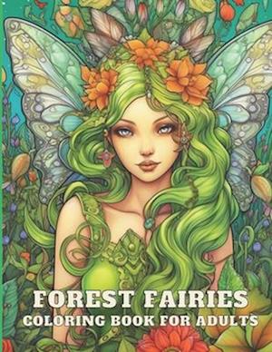 Forest Fairies Coloring Book For Adults