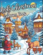 Christmas Coloring Book for Kids, Ages 5-12: "Jolly Designs for Little Hands" 