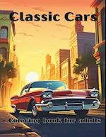 classic cars coloring book for adults