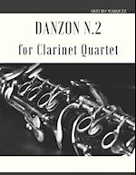 Danzon N.2 for Clarinet Quartet