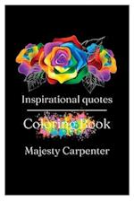 Youth Inspiration Quotes Coloring Book 