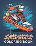 Sneaker Coloring Book: High Quality +100 Beautiful Designs 