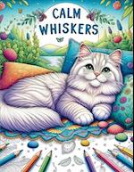 Calm Whisker: Soothing Cat Art for Mindful Relaxation and Stress Relie 