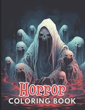 Horror Coloring Book for Adult