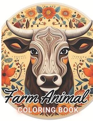 Farm Animal Mandala Coloring Book: 100+ High-Quality and Unique Coloring Pages For All Fans