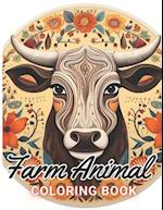 Farm Animal Mandala Coloring Book: 100+ High-Quality and Unique Coloring Pages For All Fans 