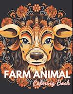 Farm Animal Mandala Coloring Book: 100+ New and Exciting Designs 