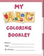 My ABC Coloring Booklet 