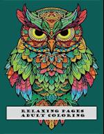 Relaxing Pages, Adult Coloring Book